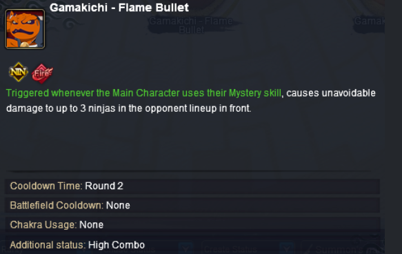 Gamakichi [Great Ninja War] Base